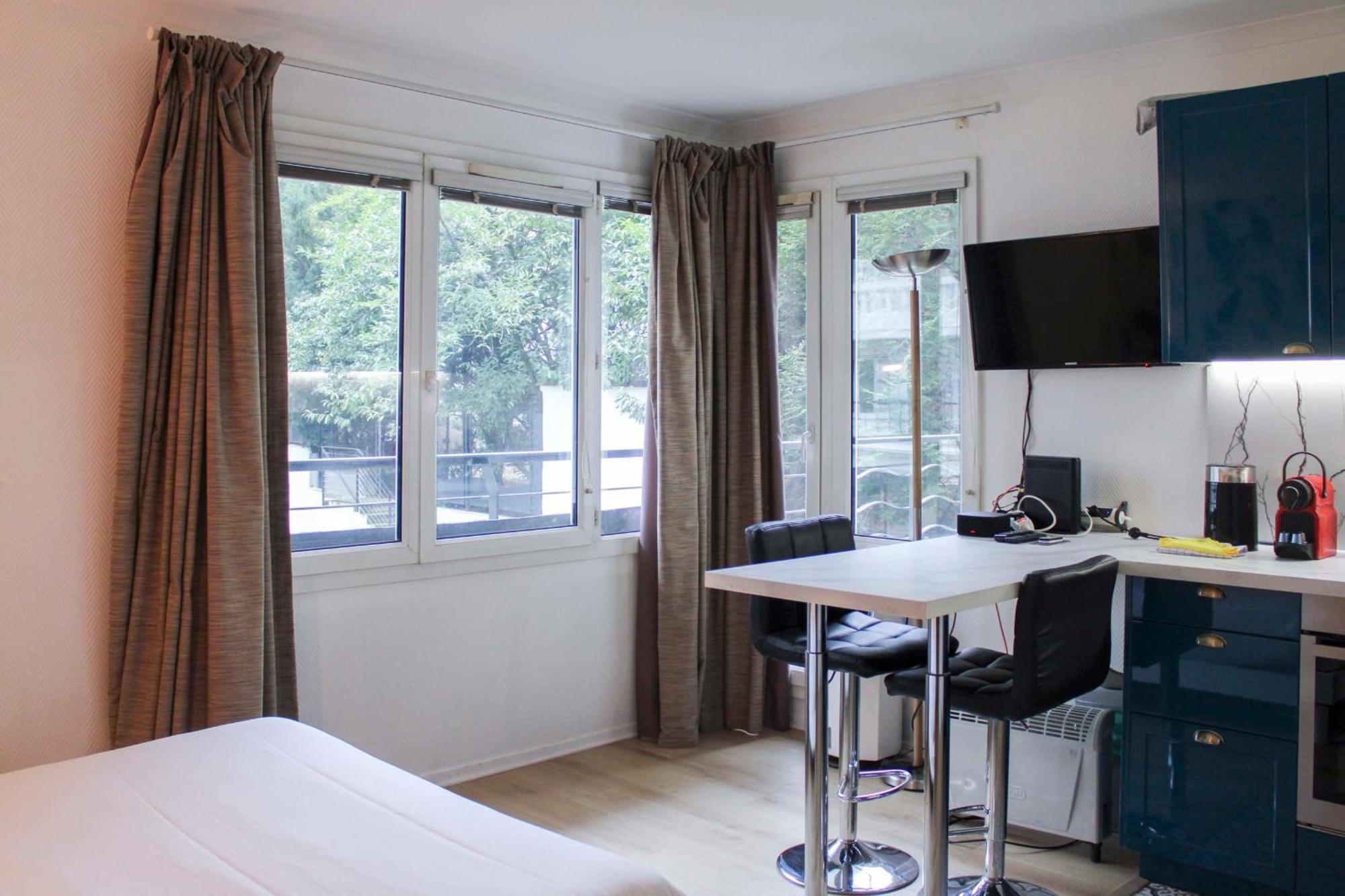 Bright Studio Of 29M With Wifi Near Paris Issy-les-Moulineaux Exterior photo